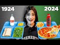 Eating 100 Years Of Food For 24 Hours Challenge | School Lunch | SAMREEN ALI