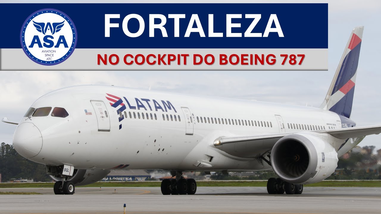 VOANDO NA CABINE DO BOEING 787 DA LATAM - EP. 549