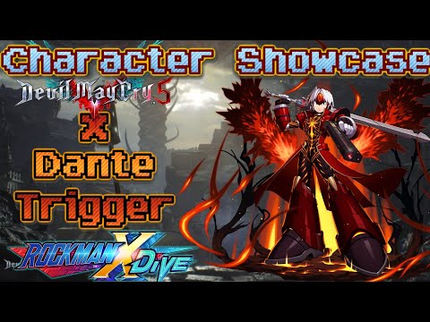 Mega Man X DiVE - X Dante Trigger - Character Showcase