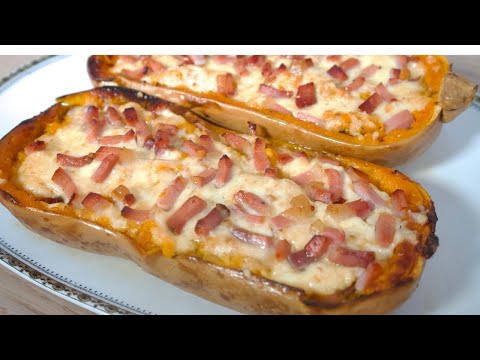 ZUCCA AL FORNO RIPIENA: ricetta con la zucca così buona che la preparerete ogni giorno!