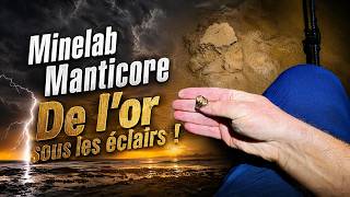 Détection sous les ÉCLAIRS : Le Minelab Manticore fait de belles découvertes sur la plage !