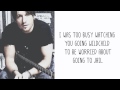 Cop Car Keith Urban Lyrics On Screen