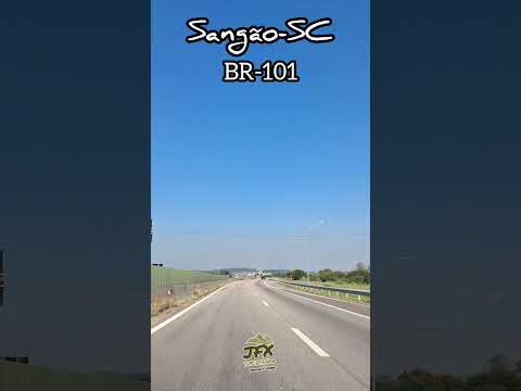 BR-101 na altura do Município de Sangão-SC #litoralsulcatarinense #criciúma #videoshort #praia
