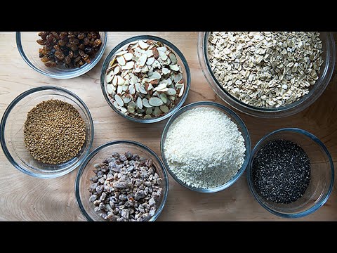 Homemade Muesli + Bircher Muesli