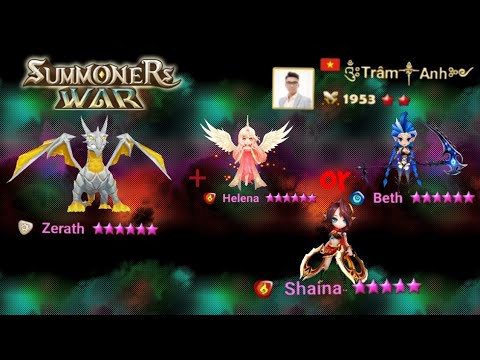 The Ultimate of Zerath (Light Dragon) in RTA and The Crazy Combo | Summoners War