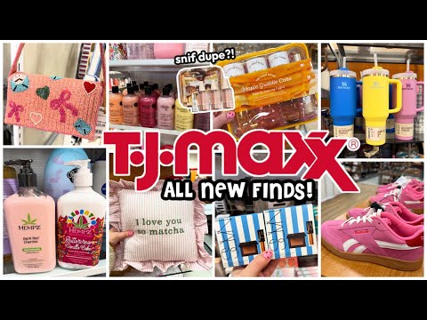 TJ MAXX SHOP WITH ME! All New Finds For 2026 - Body Care, Valentines Decor, & More!
