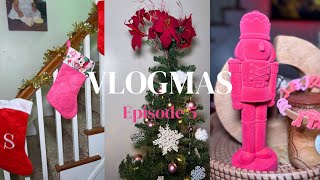 Vlogmas 2025 episode 5 | Becoming HER ✨Series | We decorating, Choosing Me Without Guilt...