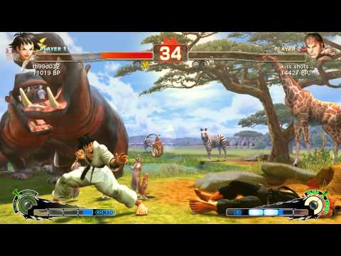 SSF4 Ranked Asia: tb99d032 (Makoto) VS kiss shots (Ryu)