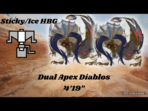 Monster Hunter Rise Dual Apex Diablos 4'19"