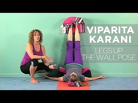 How to do Viparita Karani (Legs Up the Wall) w/ AnaMargret Sanchez