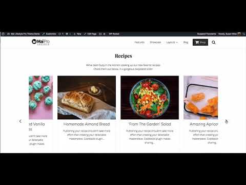 Mai Lifestyle Theme Demo -  How the Homepage is set up (v1 Classic Themes)