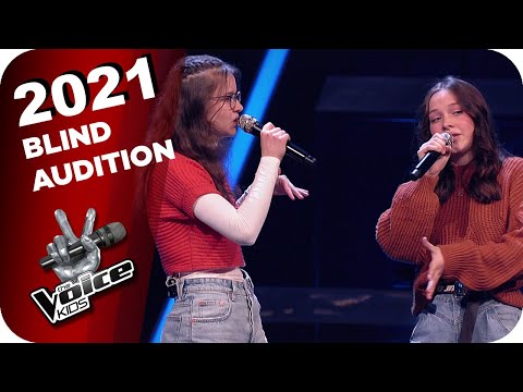 Julia Michaels - Issues (Alicia & Jasmina) | The Voice Kids 2021 | Blind Auditions