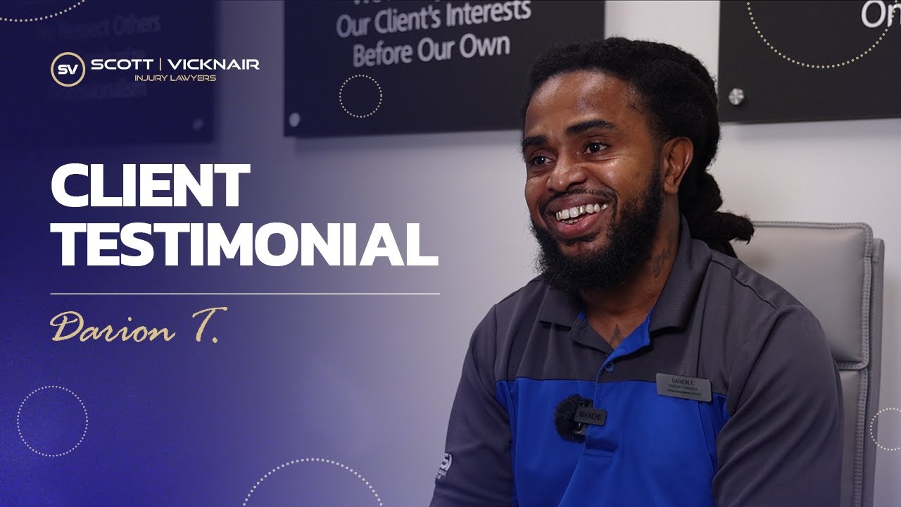 How Scott Vicknair Injury Lawyers Went Beyond for Darion’s Family – Client Testimonial