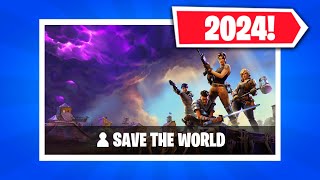 HOW TO PLAY SAVE THE WORLD IN FORTNITE 2024!