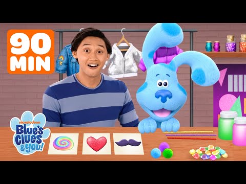 90 Minutes of Fun Arts & Crafts with Blue & Friends! 🎨 | Blue's Clues & You!