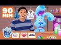 90 Minutes Of Fun Arts Crafts With Blue Friends Blue S Clues You