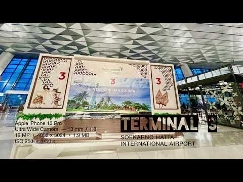 Ambiente de Jacarta | Terminal 3, Aeroporto Internacional Soekarno-Hatta