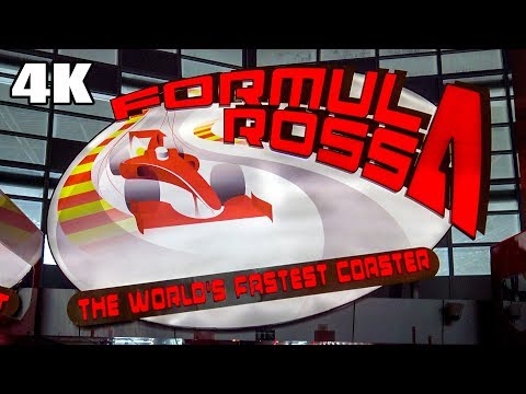 World's Fastest Roller Coaster! AMAZING 4K Multi-Angle Onride POV! Formula Rossa Ferrari World UAE