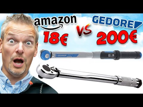 BILLIGSTER AMAZON DREHMOMENTSCHLÜSSEL gegen GEDORE | WERKZEUG NEWS 266