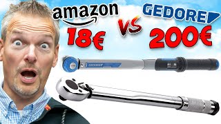 BILLIGSTER AMAZON DREHMOMENTSCHLÜSSEL gegen GEDORE | WERKZEUG NEWS 266