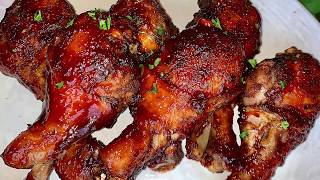 Oven Baked Barbecue Chicken - How to make Barbecue Chicken | Lets Eat Cuisine