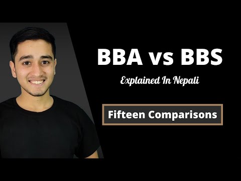 BBA vs BBS || Explained In Nepali || By Pradip Basnet ||