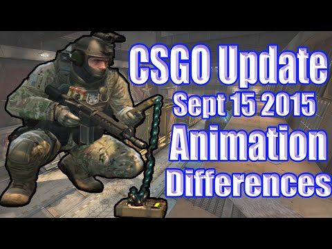 9-14-15 CSGO New Update Sept 15 Animation Differences