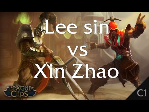Lee sin vs Xin Zhao - C1