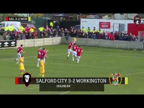 Jordan Hulme's winner in the NPL play off final against Workington