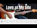 Love Of My Life - Queen - Guitar Instrumental Cover + Tab