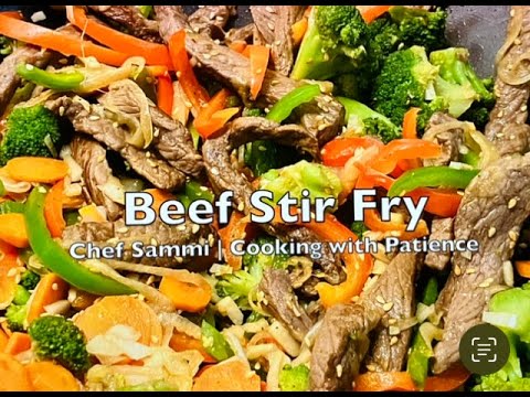 How to Make a Beef Stir Fry | No Soy Sauce #beefstirfry #personalchef
