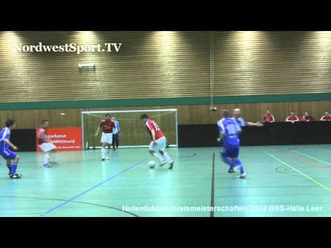 NORDWESTSPORT TV: VfL Germania Leer - SV Ems Jemgum 0:1 Hallenkreismeisterschaft Leer 2012