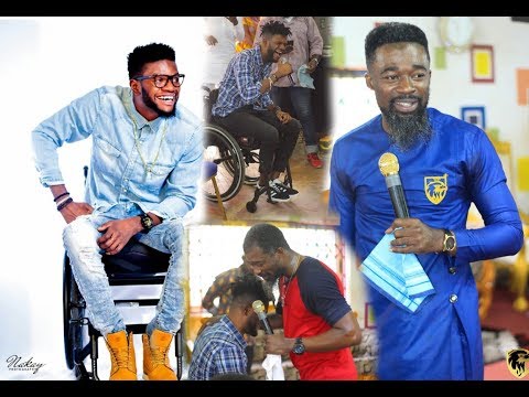 Musician Ogidi Brown Visits The Eagle Prophet at Church