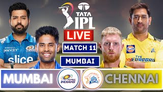 🔴IPL Live: Mumbai Indians vs Chennai Super Kings Live Match Score & Commentery | MI vs CSK Live #ipl