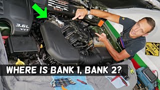WHERE IS BANK 1 BANK 2 ON DODGE CHARGER, WHAT IS BANK 1 BANK 2