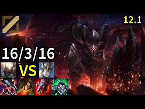 Pantheon Mid vs Galio - KR Master | Patch 12.1