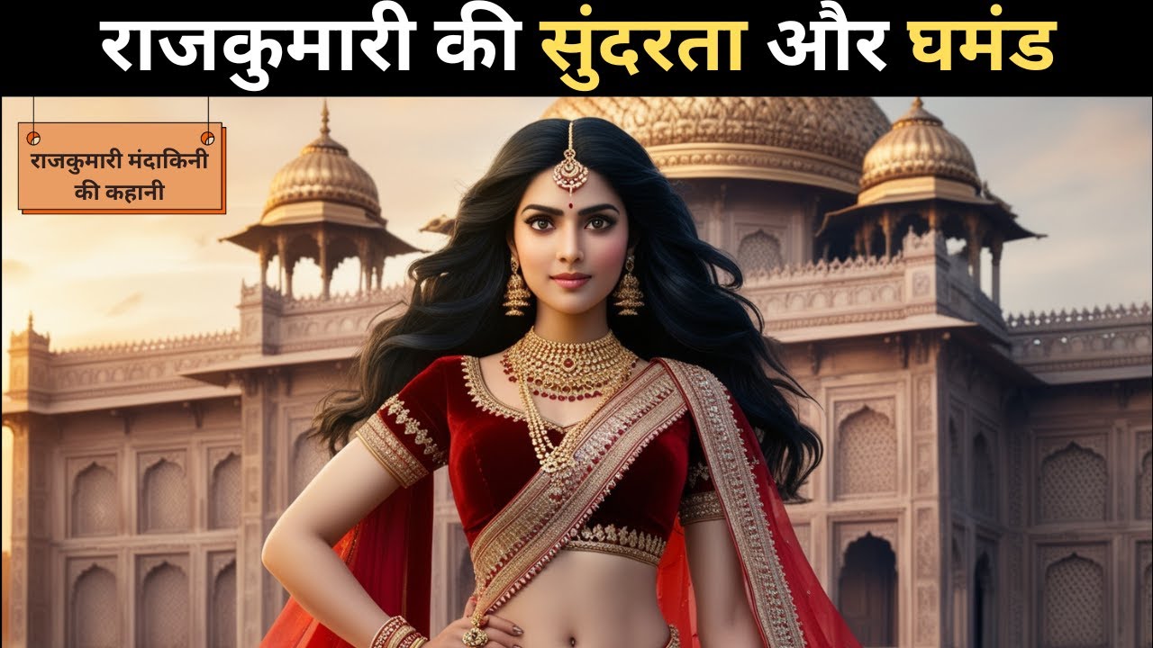 राजकुमारी मंदाकिनी की सुंदरता और घमंड की हार || Moral Story || sawneet