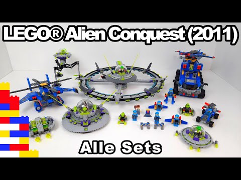 LEGO® Raumfahrt/Space - Alle Alien Conquest Sets 2011 [Theme]