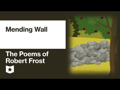 YouTube video about: What is frost describing that doesn t love a wall?