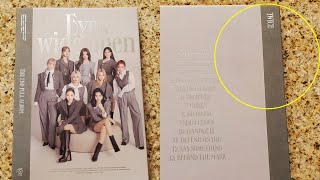 No, Your TWICE &quot;Eyes Wide Open&quot; Style Version Album Is Not Water Damaged