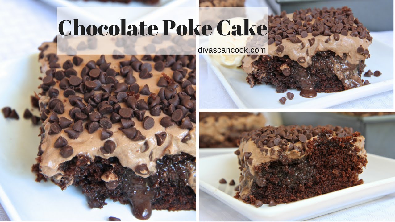 How To Make Chocolate Poke Cake..From Scratch!