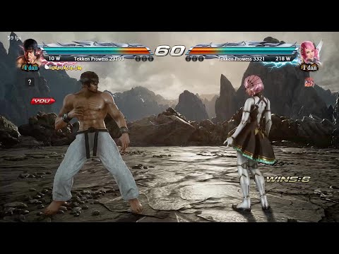Marshall Law vs. Alisa Online Battle Replay (Tekken 7 on Windows)