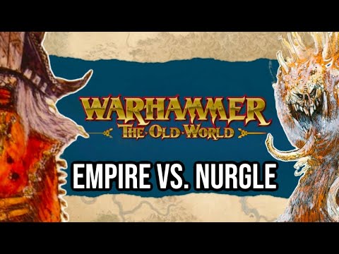 1500pt Warhammer Old World Battle Report | Empire Vs. Nurgle