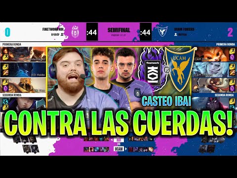 IBAI Y KOI CONTRA LAS CUERDAS! | KOI vs UCAM Game 3 SEMIFINALES IBERIAN CUP 2022 LVP ESPAÑOL