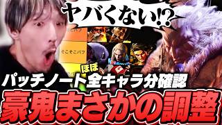 パッチノート全キャラ分をチェックし『ナーフorバフランキング』を作るマゴ【ストリートファイター6】