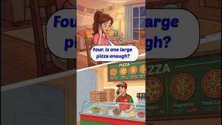 Ordering Pizza in English 🍕 | Easy English Conversation for Beginners #speakconfidentenglish