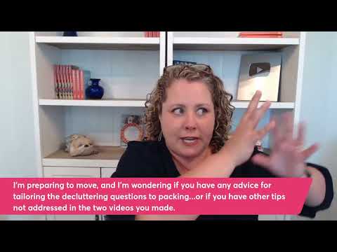 Decluttering Q&A: 10.17.2023