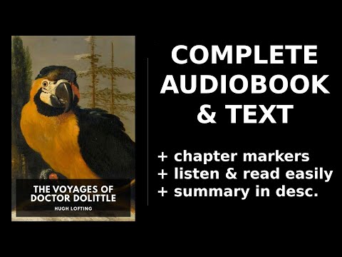 The Voyages of Doctor Dolittle ❤️ By Hugh Lofting FULL Audiobook