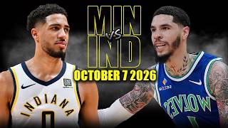 Indiana Pacers vs Minnesota Timberwolves