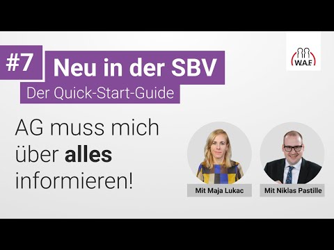 🟣Neu in der SBV: Der Arbeitgeber muss über ALLES unterrichten | Betriebsrat Video
